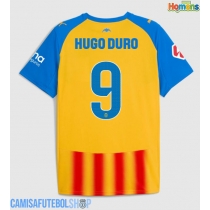 Camisa de time de futebol Valencia Hugo Duro #9 Replicas 3º Equipamento 2025-26 Manga Curta